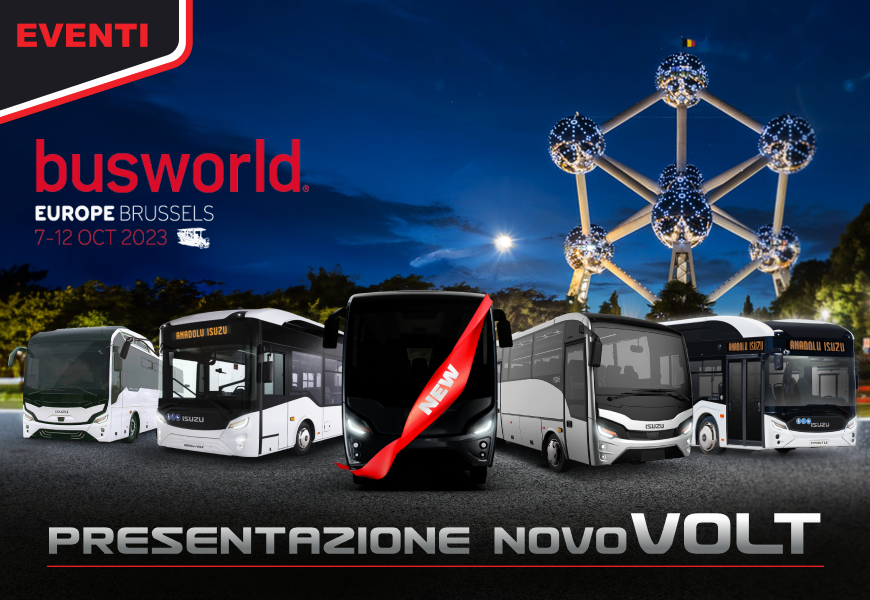 Novo VOLT alla Fiera Busworld Europe 2023